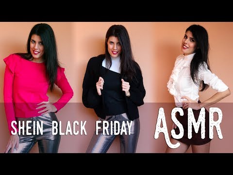 ASMR ita - 👗 SHEIN Try-On Haul · BLACK FRIDAY (Whispering)