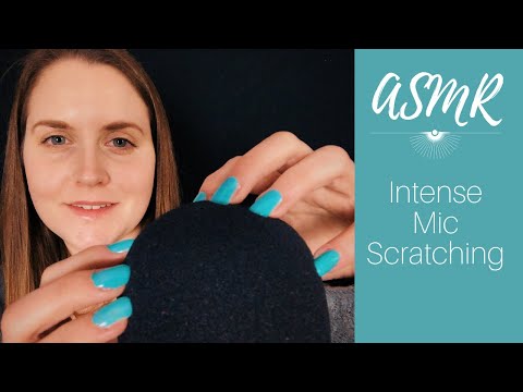 ASMR ✨ Intense Mic Scratching (Blue Yeti Foam Cover)