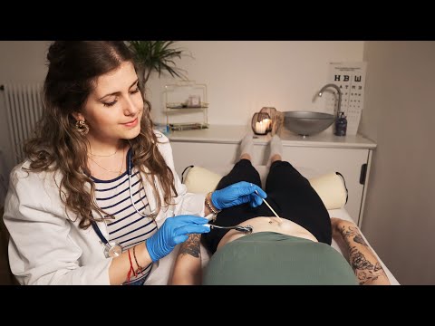 ASMR [Real Person] Full Body Medical Exam (Personal Attention Roleplay) deutsch