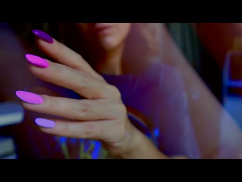 ASMR Close Hand Movements & Sticky Mouth Sounds for Sleep | No Talking | Water Sounds