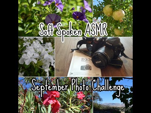 ASMR SOFT SPEAKING: September Photo Challenge 📸🌞 | Show & Tell