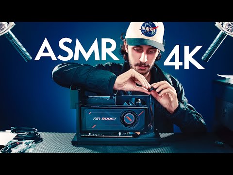 ASMR First video in 4K 🖥️Unboxing & Build an eGPU (whispering)