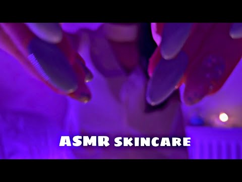 “ASMR skincare~relax and let me clean your skin”