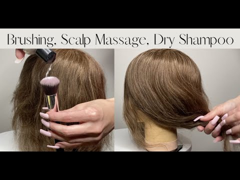 [ASMR] Sleepy Hair Play & Scalp Treatment RP