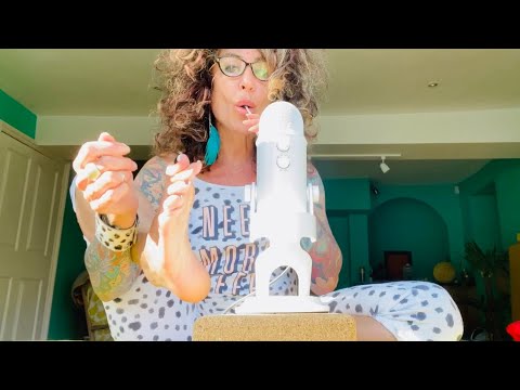 ASMR  lollipop | feet | crazy big hair and random pair of knickers - vimeo details in description