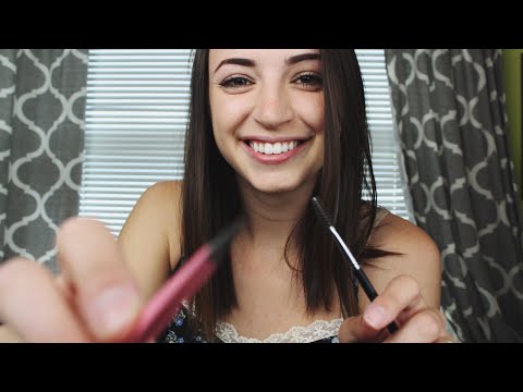 [ASMR] Doing Your Eyebrows - Personal Attention (Whispered)