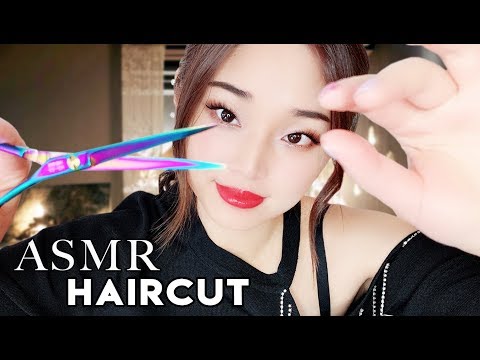 [ASMR] Relaxing Haircut ~ Shampoo | Scissors | Styling