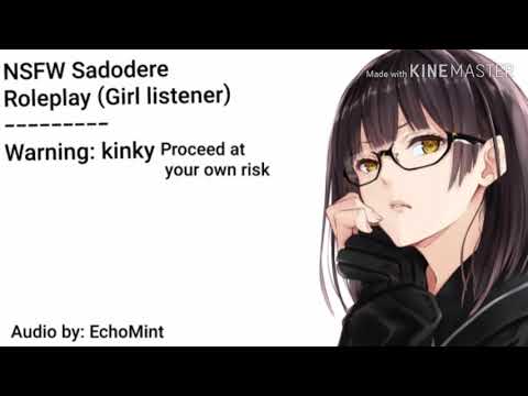 (18+) Sadodere Asmr | roleplay | anime
