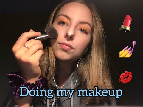 |ASMR| Doing my makeup + No talking // Get ready with me