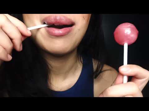 ASMR EATING 2 lollipops 🍭