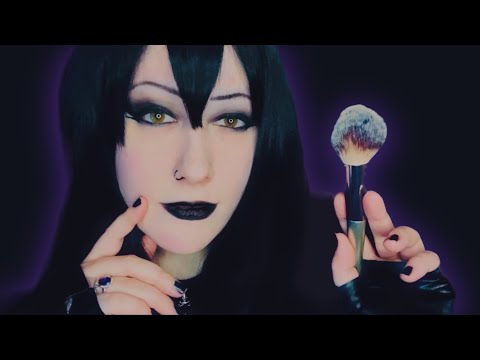 ASMR | Personal Attention from your goth girlfriend 🖤 | calming you down during a storm