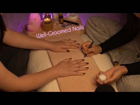 ASMR | Impressive Nail Care and Hand Massage