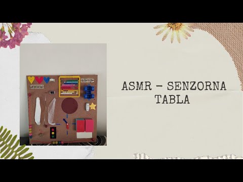 ASMR - Senzorna tabla (različiti zvukovi)
