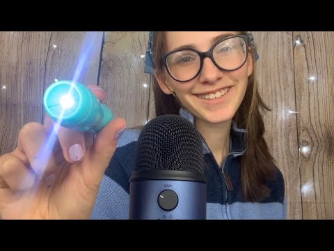 ASMR// Light Triggers, Face Touching, and Personal Attention//