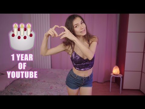 1 Year On YouTube With You My Darlings 😊🎉