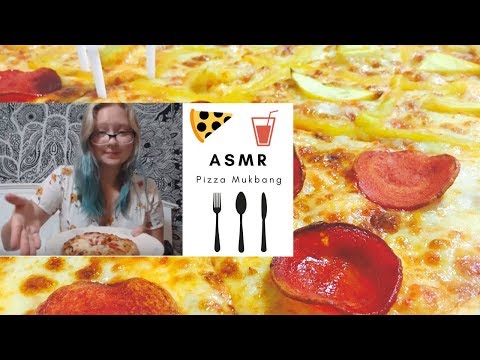 ASMR Pizza Mukbang! no talking
