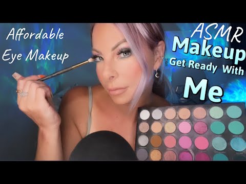 ASMR Comforting Clicky Whispers & 45 Minute Full Face Makeup Tutorial For Your Relaxation