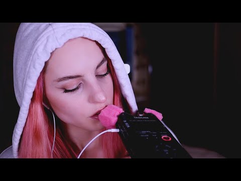 ASMR| Close up repeating trigger words (random) + sk tk with gentle mouth sounds to make you sleepy