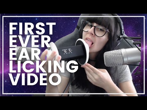ASMR EXCLUSIVE First Ever Ear Licking Video