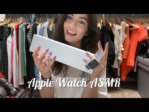 ASMR | fast Apple Watch tapping, gentle whispering | ASMRbyJ