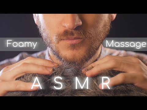 ASMR Foamy Wet Ear to Ear Massage - no talking , all sleeping -