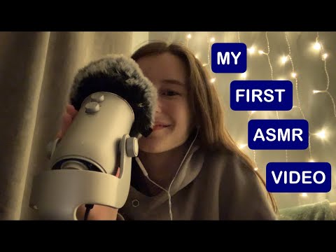my first ASMR video……(pls be nice, I’m sensitive)