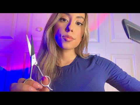 ASMR Haircut Role Play (Personal Attention) Hair Salon 💇‍♀️