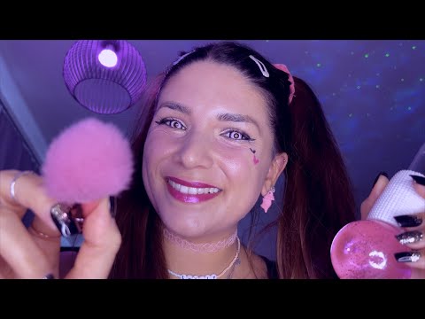ASMR Rosa Beauty Spa in Bed - Skincare Roleplay, Facial Mask, Personal Attention, German/Deutsch