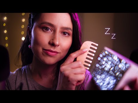ASMR 9 levels of relaxing sounds + visuals ✨ brush, fabric, scratch, gripping, +