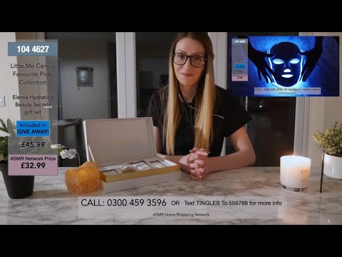ASMR RP Home Shopping Channel | Special guest's call in | Beauty items Elemis, The Ordinary & mask.