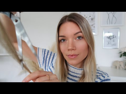 ASMR Cutting Your Hair/Bangs Friendly Roleplay