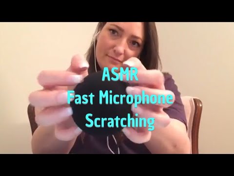 ASMR Fast Microphone Scratching
