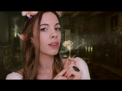 ASMR - Flirty Elf Cleans You Up & Mends Your Wounds - Elven Abduction pt3