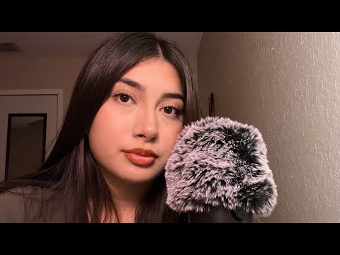 ASMR | ramble with tingly triggers 🤍☁️