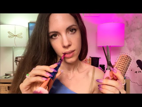 ASMR - Toxic Best Friend Gives You Makeover - Chaotic to Fast & Aggressive