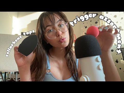 ASMR Fast Unpredictable Trigger Assortment (Collarbone Tapping, Gripping, Scratching, and More)
