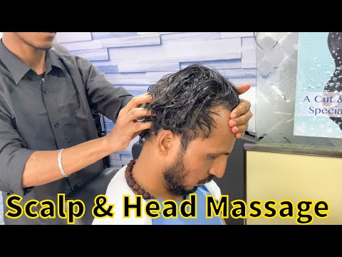 ASMR Scalp & Head Massage by Indian Barber Sameer (Deepak)ASMRYOGI2 Ep-10