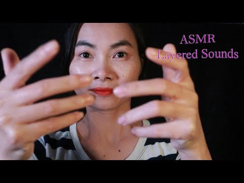ASMR Layered Sounds To Help You Sleep| asmr hand movement