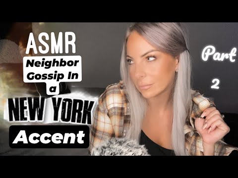 ASMR Neighborhood Gossip | Whispered Story Time In A NY Accent | Our Halloween Traditions 🎃