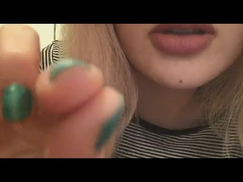 ASMR I Gum Chewing w/ Hand Movements/ Tapping / Repeating It's Okay / Relax