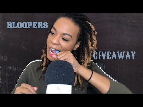 🎉1000 SUBSCRIBER Bloopers + Giveaway Winner Announcement (NON-ASMR)