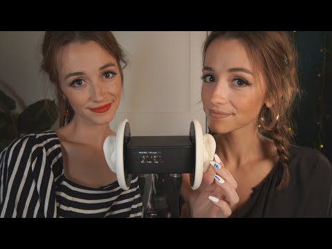 ASMR | Twin Triggers for Sleep and Relaxation (with gentle rain 🌧️)