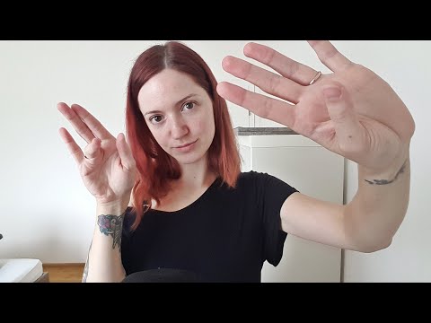 ASMR hand sounds + mic cover scratching with your names + finger fluttering - August Patrons