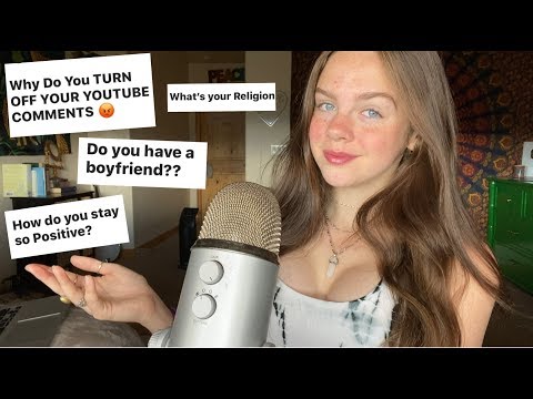 ASMR Answering Your Questions! (Q&A)
