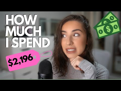 ASMR | What I Spend in A Week in Philly As A 27 Year Old