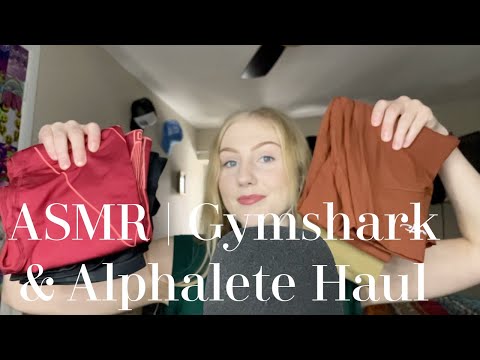 ASMR | Gymshark & Alphalete Haul