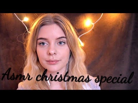 Asmr Christmas Special l Whipsers, tapping & gift wrapping