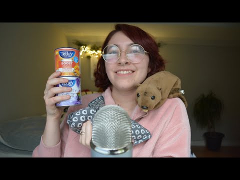 ASMR Friend Takes Care Of You (Tea + Comfort Items While You Are Sick)
