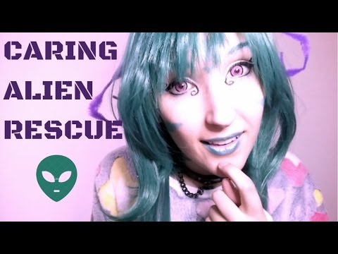 ASMR - ALIEN ROLEPLAY ~ Rescued by a Friendly Alien Girl ~