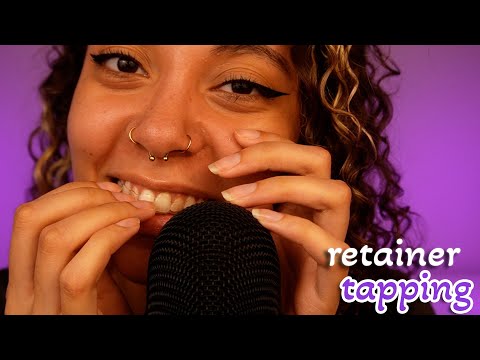 *SUPER TINGLES* Wet Mouth Sounds & Retainer Taps ~ ASMR